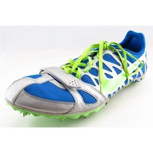 Nike Zoom Rival S Track Shoes Blue Synthetic Men 11.5 Medium